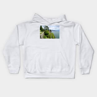 The gardens of Isola Bella Kids Hoodie